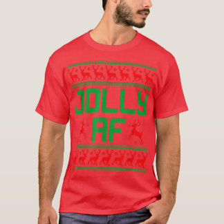 Slank kersttrui Reindeer grappig kerstcadeau voor T-shirt