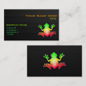 Slank kikker visitekaartje (Voorkant / Achterkant)