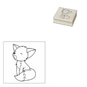 Slank kleine voskleur me rubberstempel (Gestempeld)