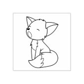 Slank kleine voskleur me rubberstempel (Afrduk)