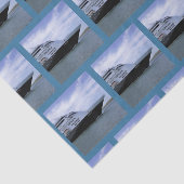 Slank kruisschip tissuepapier (Detail)