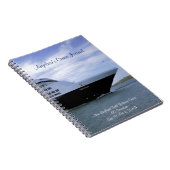 Slank kruisvaarder Persoonlijk Cruise Journal Notitieboek (Rechterzijde)