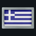 Slank met vlag van Griekenland Gesp<br><div class="desc">Elegant Belt Buckle met vlag van Griekenland. Dit product is aanpasbaar.</div>