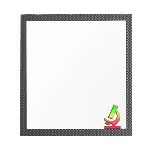 Slank microscoop notitieblok (Voorkant)