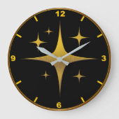 Slank minimalistisch uurwerk voor thuis of Kantoor Grote Klok (Voorkant)