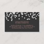 Slank Modern Silver Diamonds Visitekaartje (Achterkant)