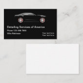 Slank moderne services voor autofabrikanten visitekaartje (Voorkant / Achterkant)