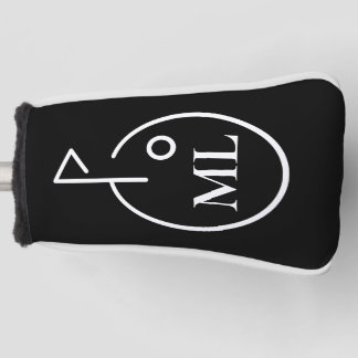 Slank Monogram Golfputter Hoesje Golfheadcover