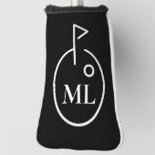 Slank Monogram Golfputter Hoesje Golfheadcover (Draai 90)