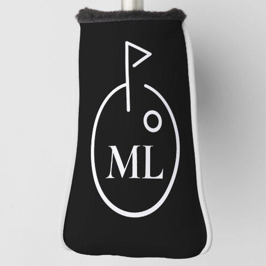 Slank Monogram Golfputter Hoesje Golfheadcover (Draai 90)