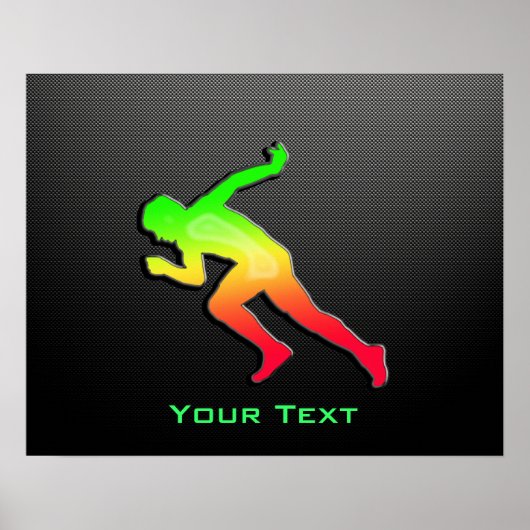 Slank onderweg poster (Voorkant)