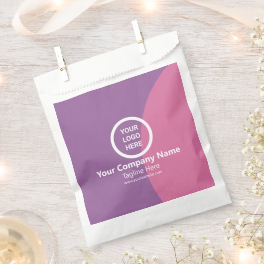 Slank, op maat gesneden bedrijfspromotie bedankzakje (Geknipt)