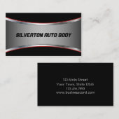 Slank opgeruimd uiterlijk visitekaartje (Voorkant / Achterkant)