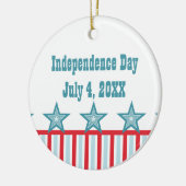 Slank Ornament met sterren en stripes (Links)