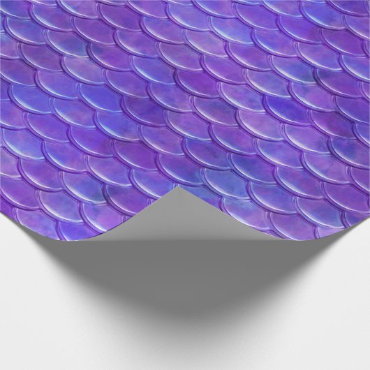 Slank, Paarse glans Cadeaupapier (Hoek)