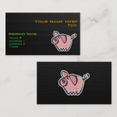 Slank pig visitekaartje (Voorkant / Achterkant)