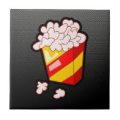 Slank Popcorn Tegeltje (Voorkant)