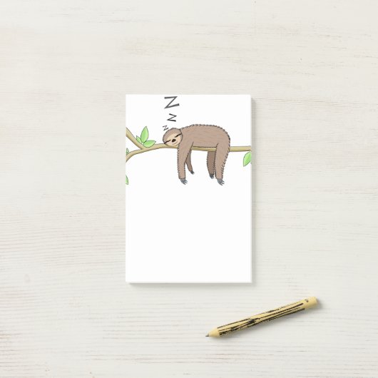 Slank Post-it® Notes (Op bureau)