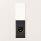 Slank professioneel/lion visitekaartje (Buitenkant ongevouwen)