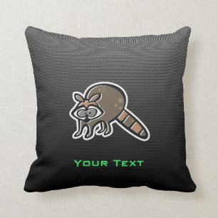 Slank Raccoon Kussen