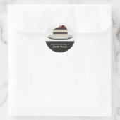 Slank Ronde Sticker (Tas)