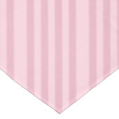 Slank roze diagonaal gestreept tafelkleed (Gekanteld)