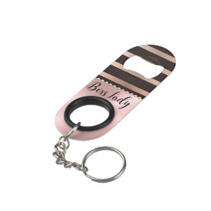 Slank roze staffelaar mini flessenopener