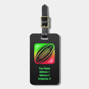 Slank Rugby Bagagelabel