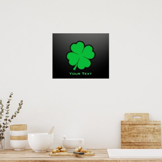 Slank Shamrock Poster (Keuken)