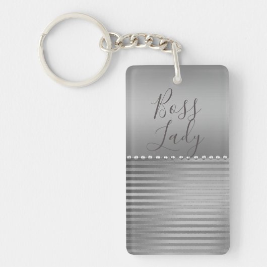 Slank Silver Boss Lady Sleutelhanger (Voorkant)