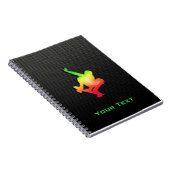 Slank Skateboarden Notitieboek (Rechterzijde)
