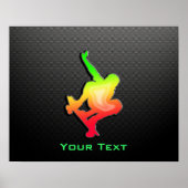 Slank Skateboarden Poster (Voorkant)