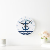 Slank, standaard anker ronde klok (Huis)