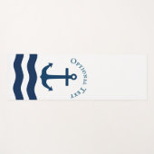 Slank, standaard anker yogamat (Voorkant (horizontaal))