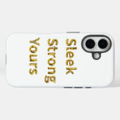 Slank. Sterk. Van jou Case-Mate iPhone Case (Achterkant (horizontaal))