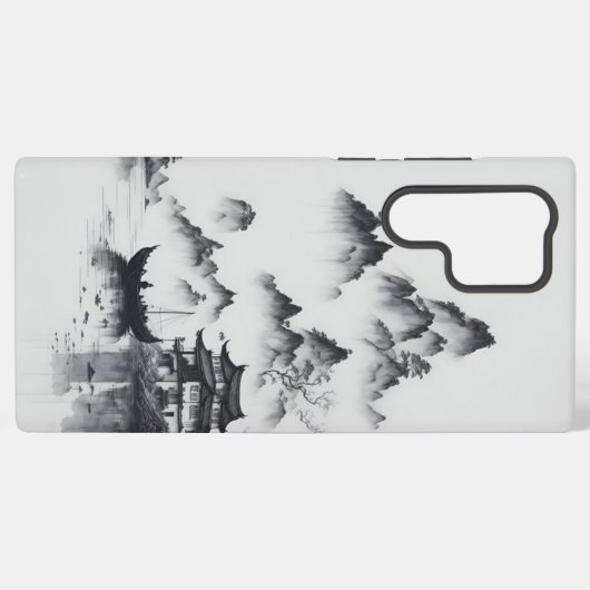 "Slank & Stijlvol: Trending Chinese Mobile Back Co Samsung Galaxy Hoesje (Achterkant horizontaal)