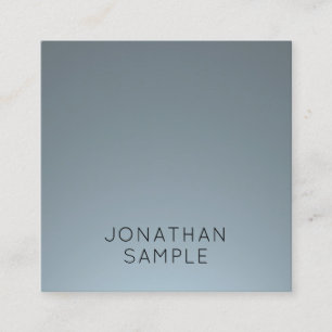 Slank, stijlvol vierkant design, modern design, lu vierkante visitekaartje