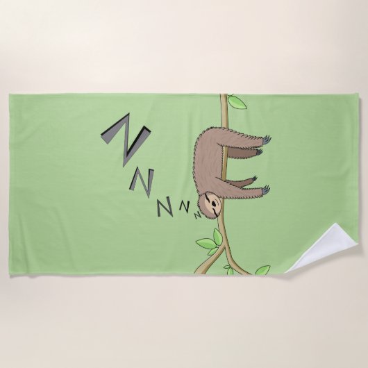 Slank Strandlaken (Voorkant)