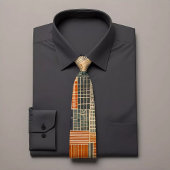 Slank Stropdas met patronen