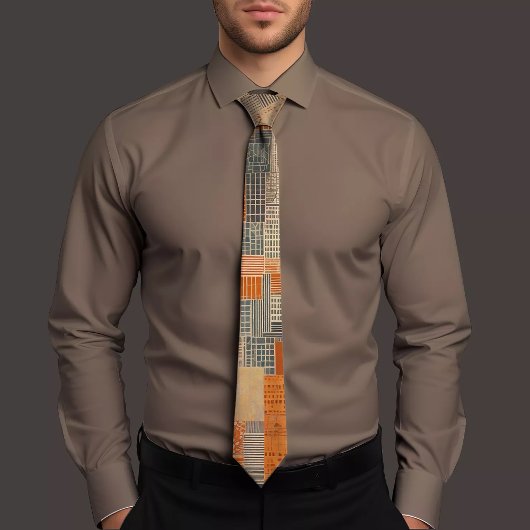 Slank  Stropdas met patronen