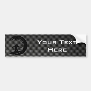Slank surfen bumpersticker