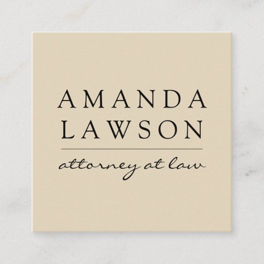 Slank Tan Grey (afspraak) Afsprakenkaartje (Voorkant)