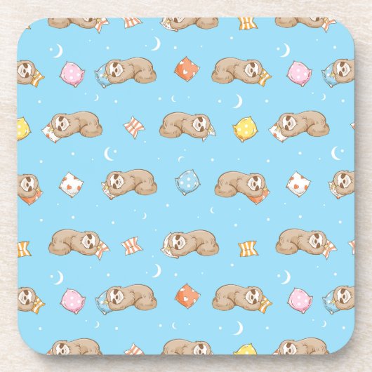 Slank tijdpatroon bier onderzetter (Voorkant)