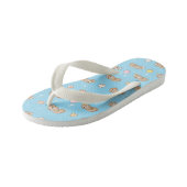 Slank tijdpatroon kinder teenslippers (Schuin)