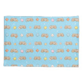 Slank tijdpatroon kussensloop (Achterkant-Links)