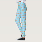 Slank tijdpatroon leggings (Links)