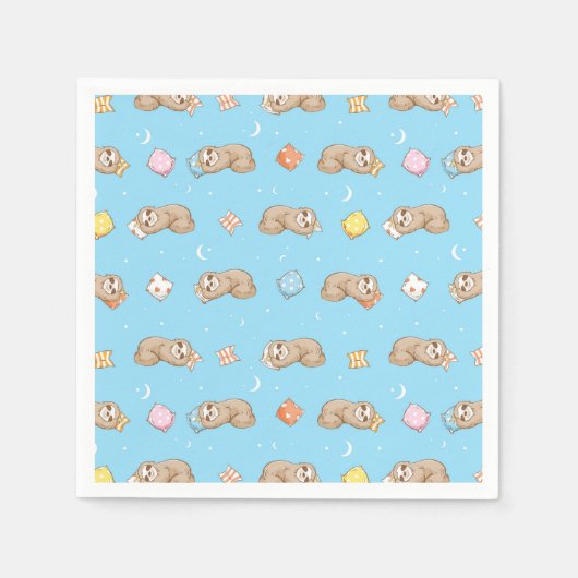 Slank tijdpatroon servet (Voorkant)