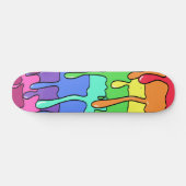 Slank uitstrijken van 90-seconden Retroregenboog Persoonlijk Skateboard (Horizontaal)