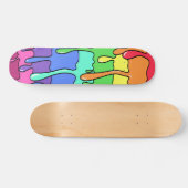 Slank uitstrijken van 90-seconden Retroregenboog Persoonlijk Skateboard (Horizontaal)