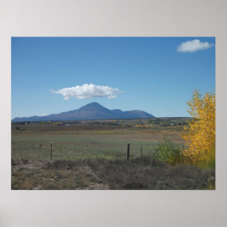 Slank Ute Mountain Print